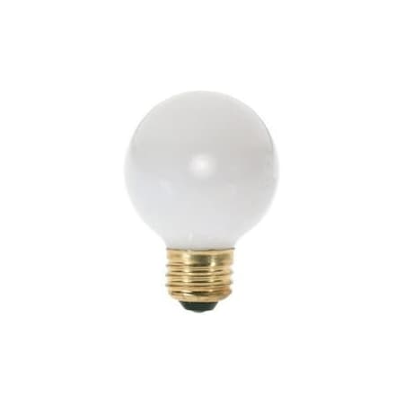 Replacement For BATTERIES AND LIGHT BULBS 25G1612MEDIUM INCANDESCENT GLOBE G165 2PK